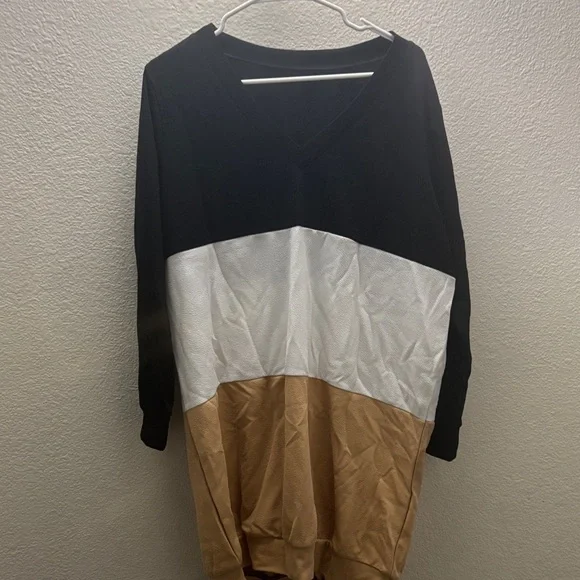 Cozy Colorblock Sweater - Picture 1 of 1